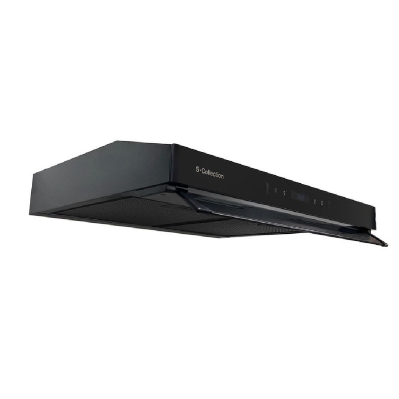 Campana Scollection 60 cm con control táctil y 3 velocidades frontal oblicuo