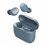 Audífonos JLab Go Air Pop bluetooth 5.1 táctiles gris frontal oblicuo