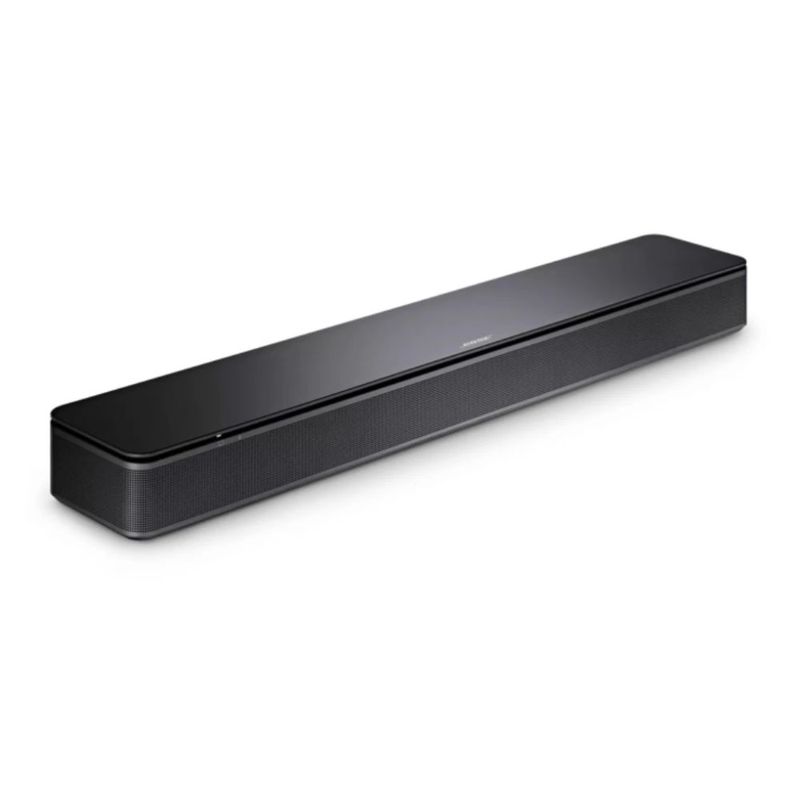 Barra de sonido Bose TV Speaker 36 W Dolby Digital negro frontal oblicuo