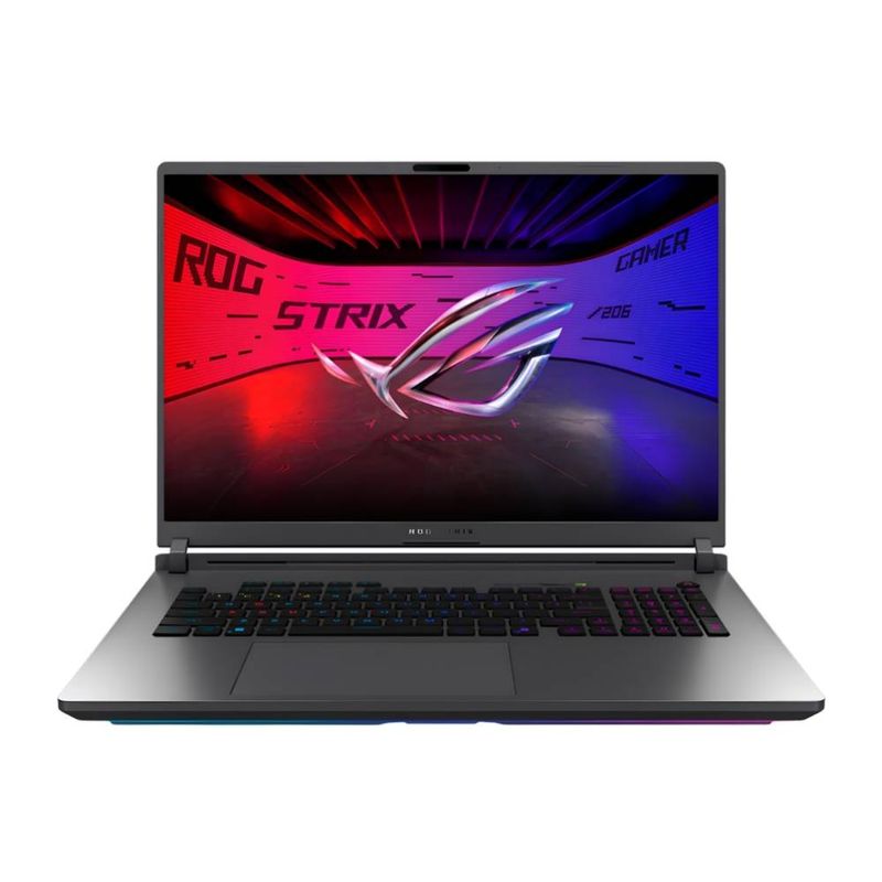 Laptop gamer Asus ROG Strix G18 Ultra 9 RTX 5070TI eclipse grey frontal
