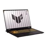 Laptop gamer ASUS TUF F16 FX608 i7 RTX 5060 FreeDOS mecha gray frontal oblicuo