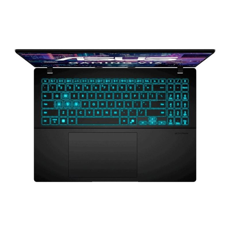 Laptop gamer ASUS V16 16" Core 5 210H RTX 3050 SSD 512GB negro teclado