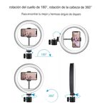 Combo Roadtrip Aro de Luz 14" 15 W rotación
