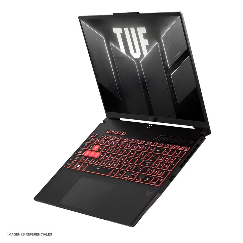 Laptop Asus TUF A16 RTX 4050 + mochila y mouse diagonal