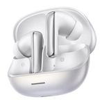 Audífonos QCY N65 bluetooth 6.0 ANC 60 dB IPX5 blanco frontal oblicuo