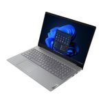 Laptop Lenovo V15 G4 AMN Ryzen 3 7320U 512GB FreeDOS gris frontal oblicuo