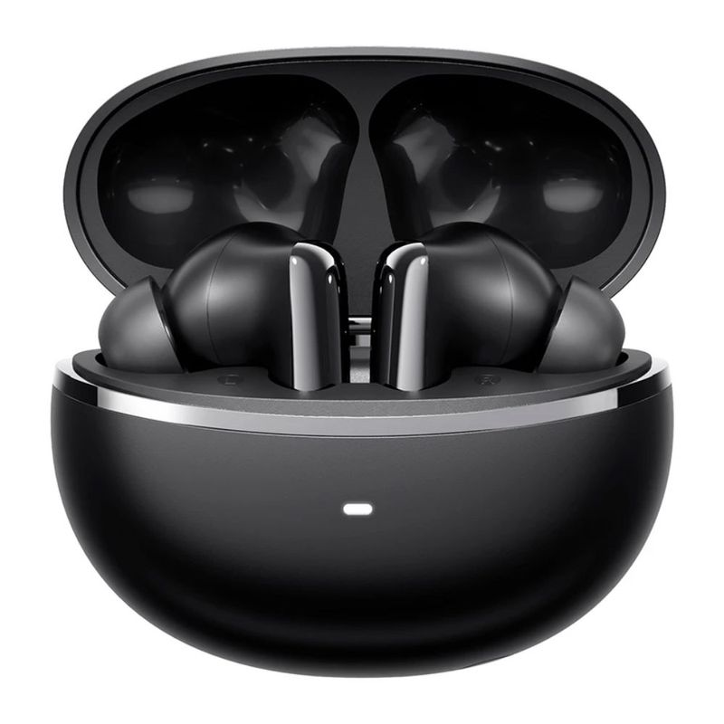 Audífonos QCY MeloBuds N70i TWS ANC 56 dB IPX5 negro frontal