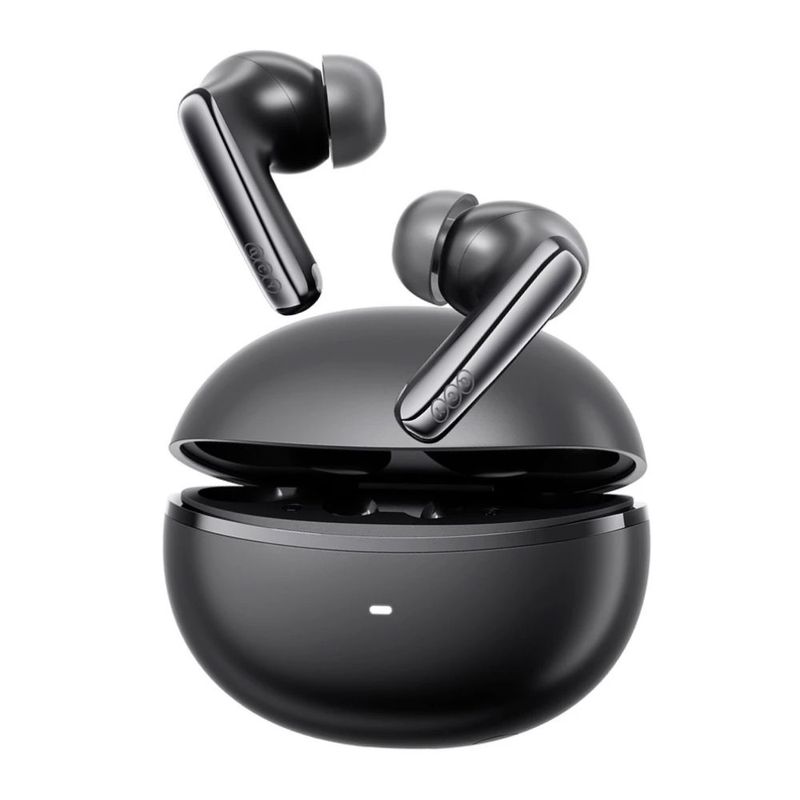Audífonos QCY MeloBuds N70i TWS ANC 56 dB IPX5 negro controles táctiles
