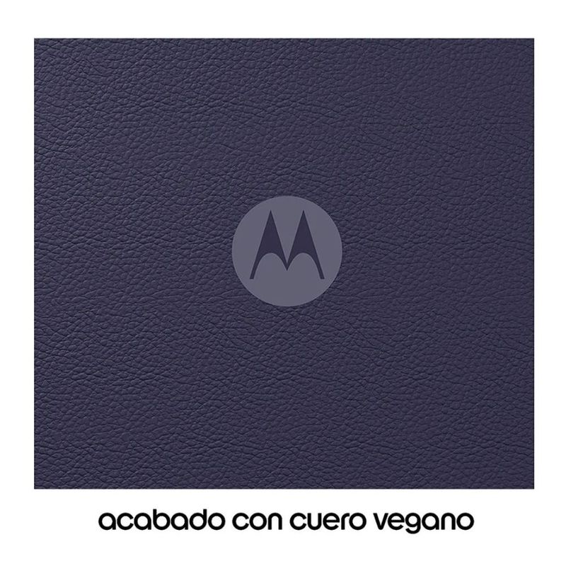Motorola Moto G17 4G con cámara 50 MP y 128 GB arándano cuero vegano