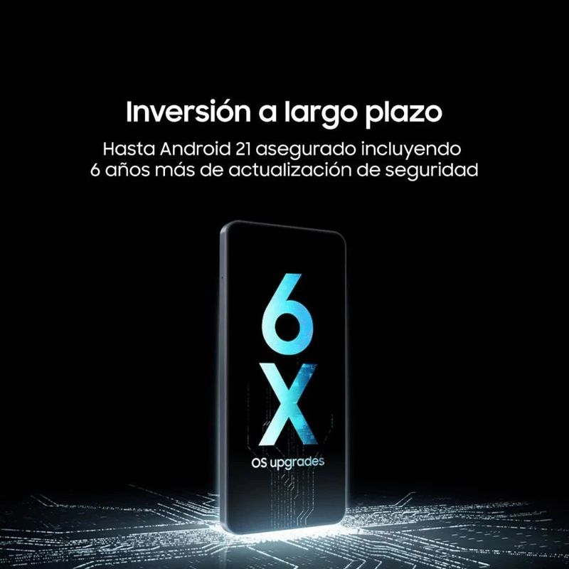 Samsung Galaxy A07 4G 64 GB y cámara de 50 MP negro actualizaciones android
