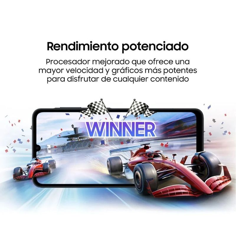 Samsung Galaxy A07 4G 64 GB y cámara de 50 MP negro rendimiento potenciado