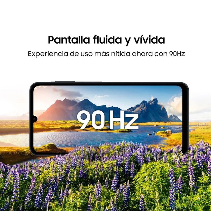 Samsung Galaxy A07 4G 64 GB y cámara de 50 MP negro patalla 90 Hz
