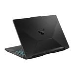 Laptop gamer ASUS TUF A15 Ryzen 7 8845HS RTX 3050 negro dorsal oblicuo