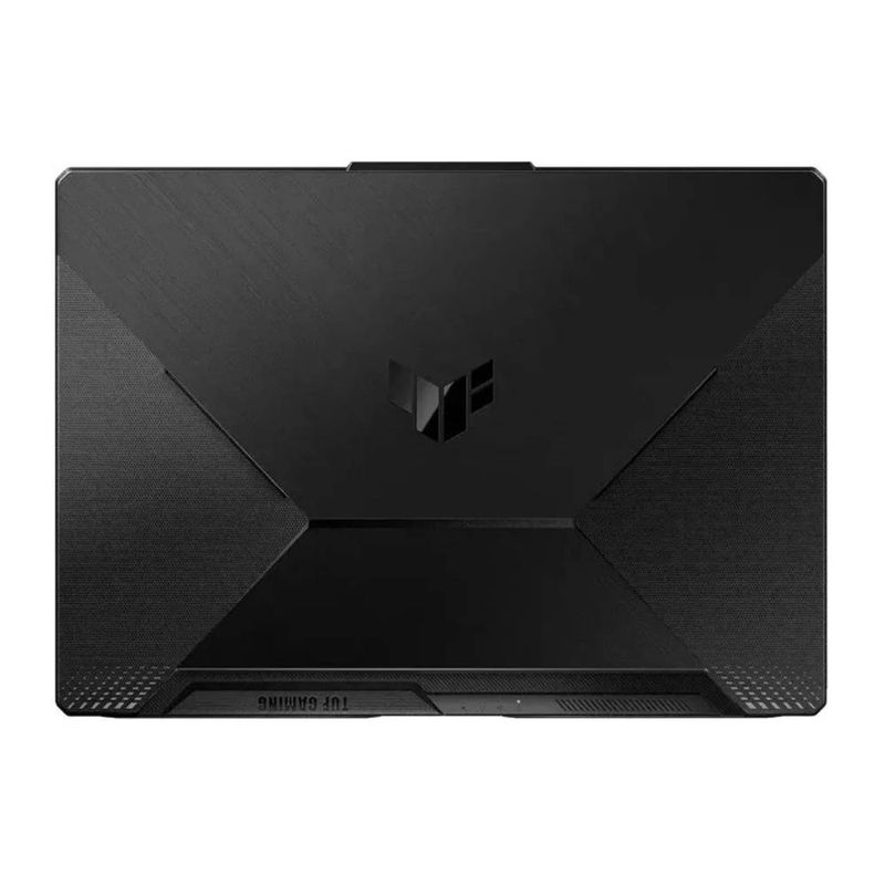 Laptop gamer ASUS TUF A15 Ryzen 7 8845HS RTX 3050 negro cenital cerrado