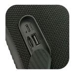 Parlante Ewtto ET-P1768B 30 W bluetooth RGB TWS negro puertos