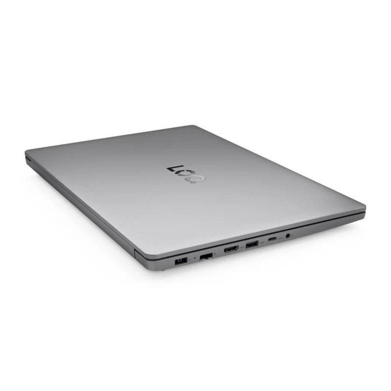 Laptop gamer Lenovo LOQ 15ARP10E Ryzen 7 RTX 3050 512GB SSD gris  lateral cerrado