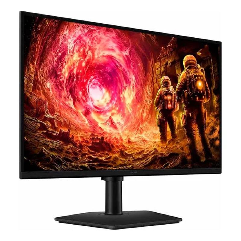 Monitor Samsung Odyssey G5 27" QHD IPS de 180 Hz frontal oblicuo