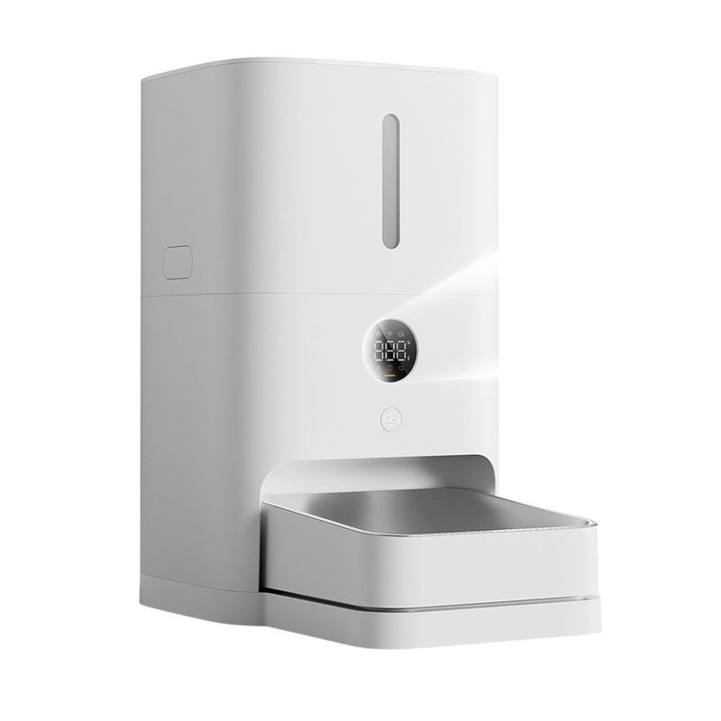 Dispensador Xiaomi Pet Food Feeder 2 de 5L con Wi-Fi frontal oblicuo