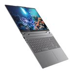 Laptop Lenovo Yoga 7 16ILL10 Core Ultra 7 256V 16GB 512GB gris abierto 180°