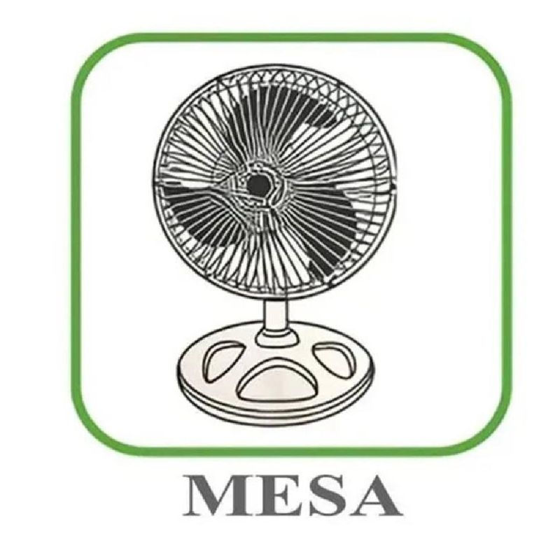 Ventilador Bossko BK-8220VO orbital 3 en 1 de 18" negro rapidez