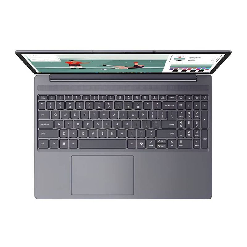 Laptop Lenovo IdeaPad Slim 3 Core 5 320 8GB 512GB SSD gris luna teclado