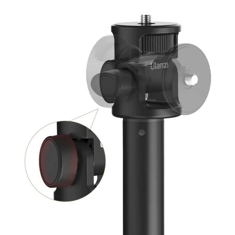 Trípode Ulanzi MT-79 telescópico 207 cm para cámara negro cabezal