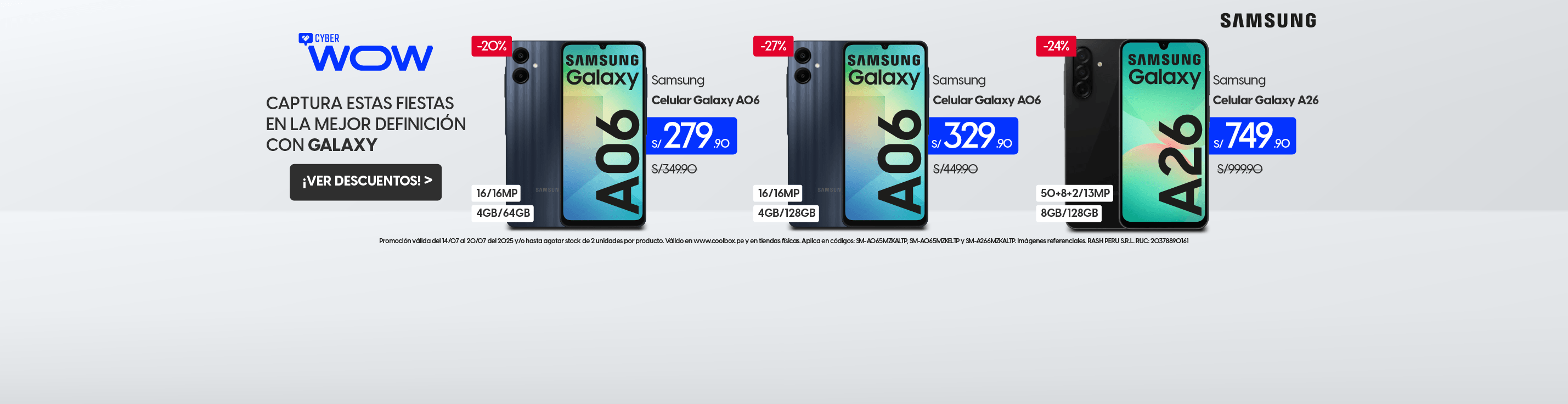 Samsung celulares